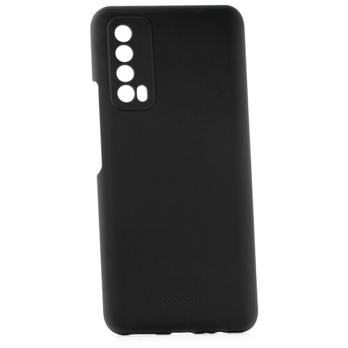 фото Чехол на huawei p smart 2021 kruche silicone plain black кruче