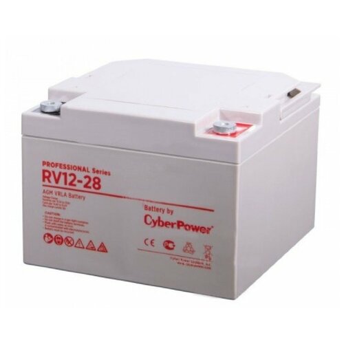 Аккумуляторная батарея PS CyberPower RV 12-28 / 12 В 28 Ач - Battery CyberPower Professional series RV 12-28 / 12V 28 Ah