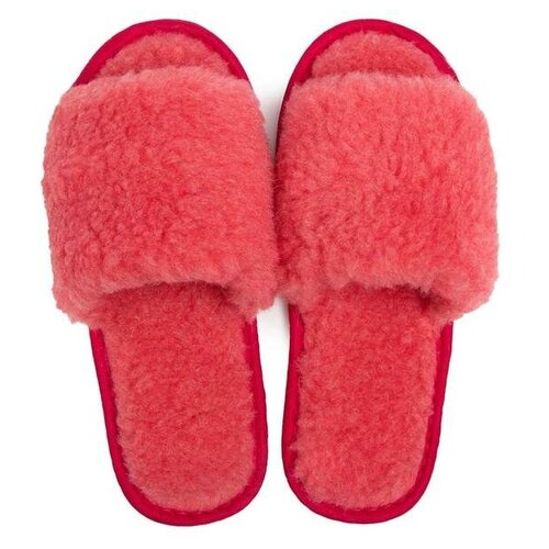 фото Tap moda тапочки женские, цвет красный, размер 36-37 tapmoda