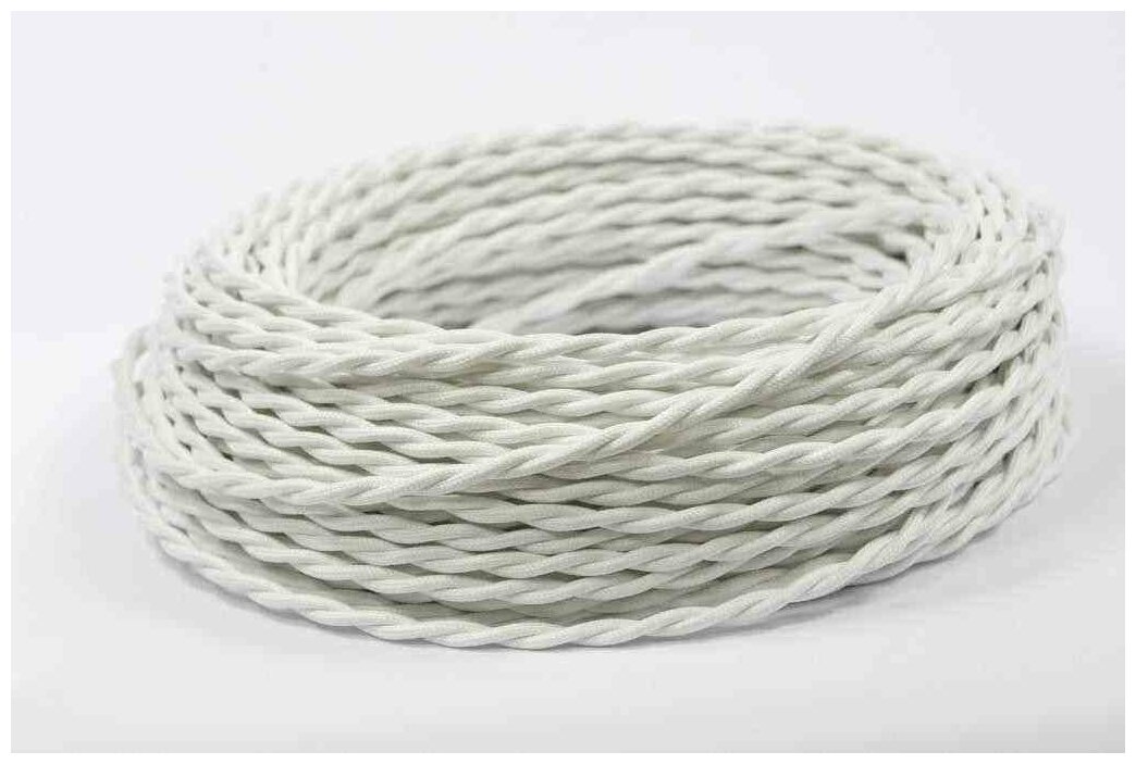 Провод витой Interior Wire 2х2.5 (белый) арт.00313829-10м