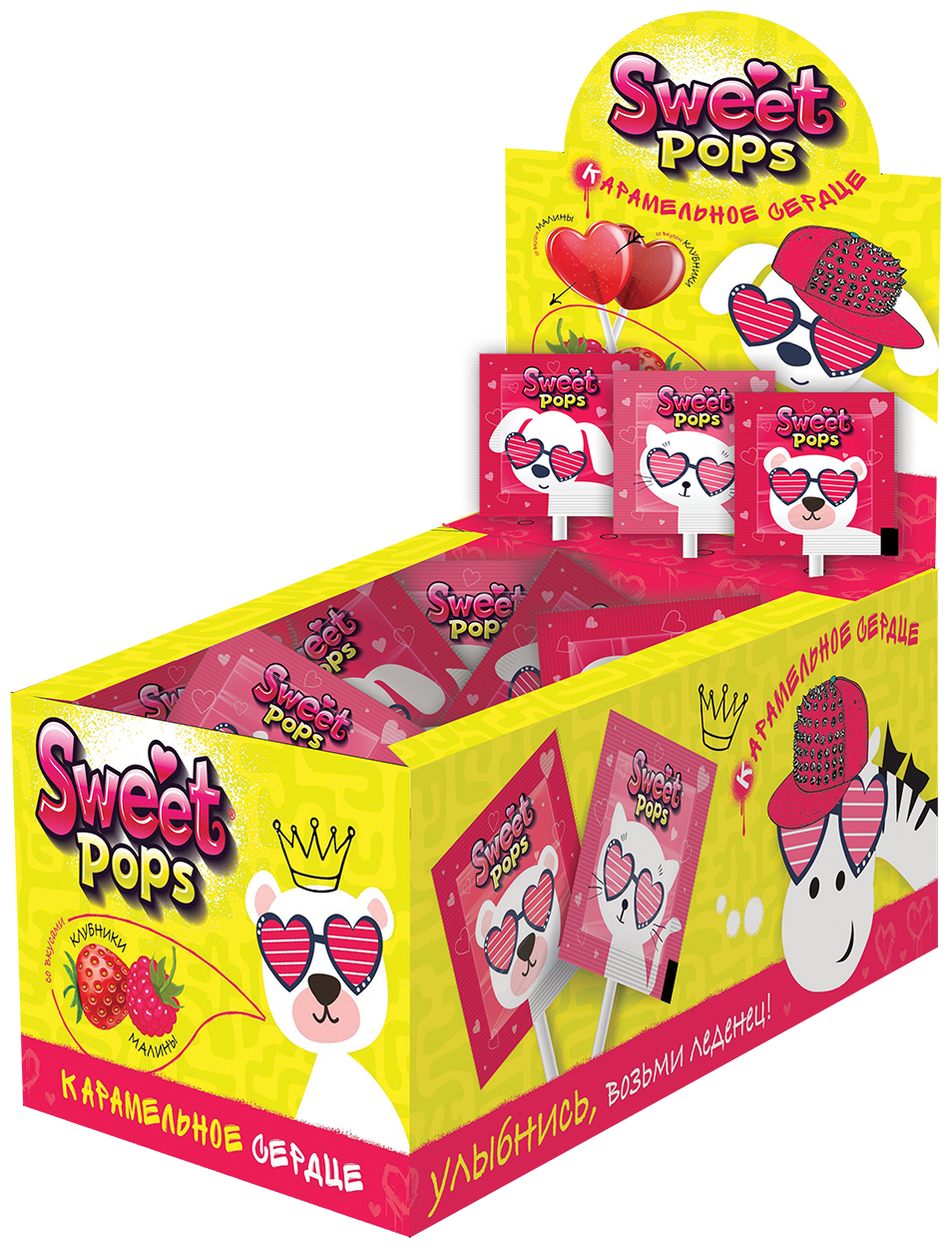 Sweet pops Карамельное сердце - фотография № 1