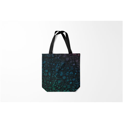 фото Сумка-шоппер / 40х40 см / популярные иллюстрации / другие логотипы burnettie