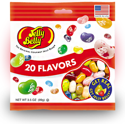 Драже Jelly Belly ассорти 20 вкусов 70 грамм Упаковка 6 шт