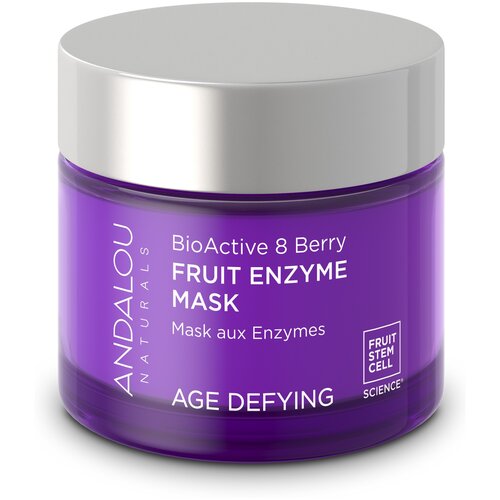 Andalou Naturals отшелушивающая фруктовая маска BioActive 8 Berry Fruit Enzyme, 50 г, 50 мл