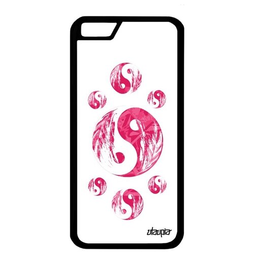 фото Защитный чехол на телефон // iphone 6s // "инь и ян" добро и зло буддизм, utaupia, белый