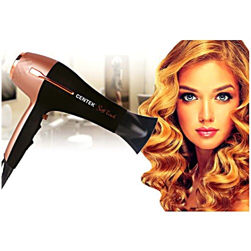 Фен для волоссушкиукладкис насадкамичерныйрозовыйподарокподругемамедевушкеженеучителюСТ 2242 474900₽