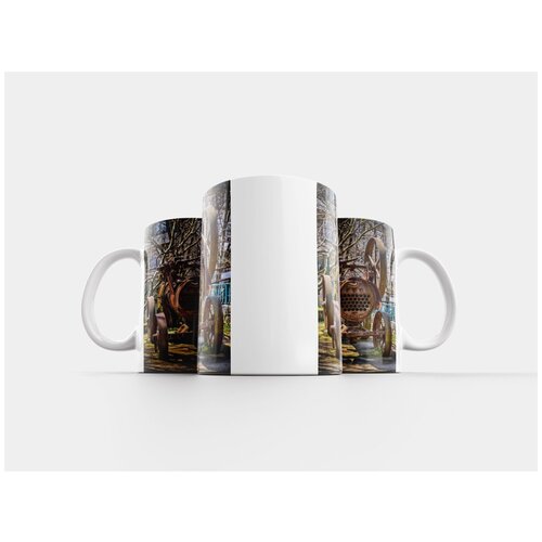 фото Кружка "тяжелая техника, старый, ржавчина" 320 мл lotsprints