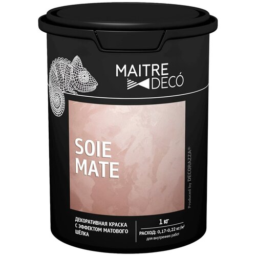 Краска декоративная Maitre Deco Soie Mate 2 кг цвет бежевый