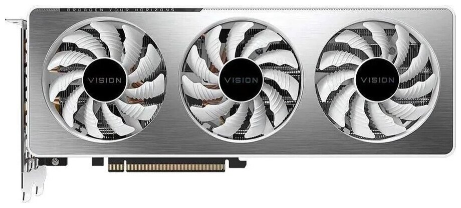 Видеокарта Gigabyte GeForce RTX 3060Ti Vision OC 8GB LHR 20 GV-N306TVISION OC-8GD 20