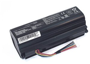 Аккумуляторная батарея для ноутбука Asus G751 (A42N1403-4S2P) 15V 5200mAh OEM черная