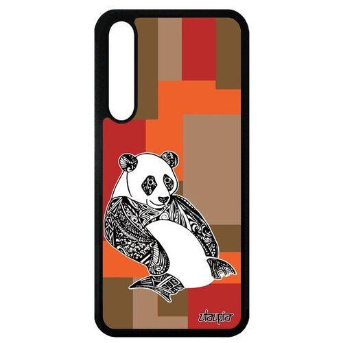 фото Защитный чехол на телефон // huawei p20 pro // "панда" тибет детеныш, utaupia, цветной