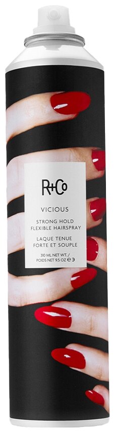 R+Co Спрей для волос Vicious Strong Hold Flexible Hairspray, 310 г, 310 мл