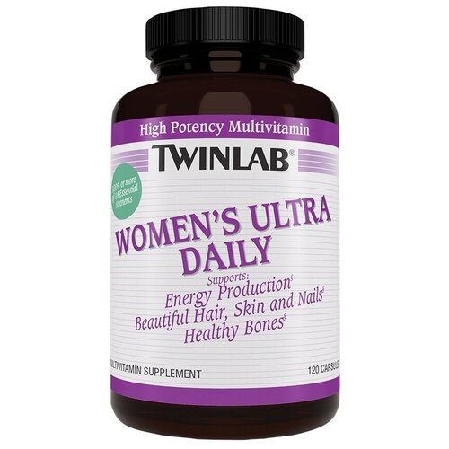 Twinlab Women’s Ultra Daily капс., 120 шт.