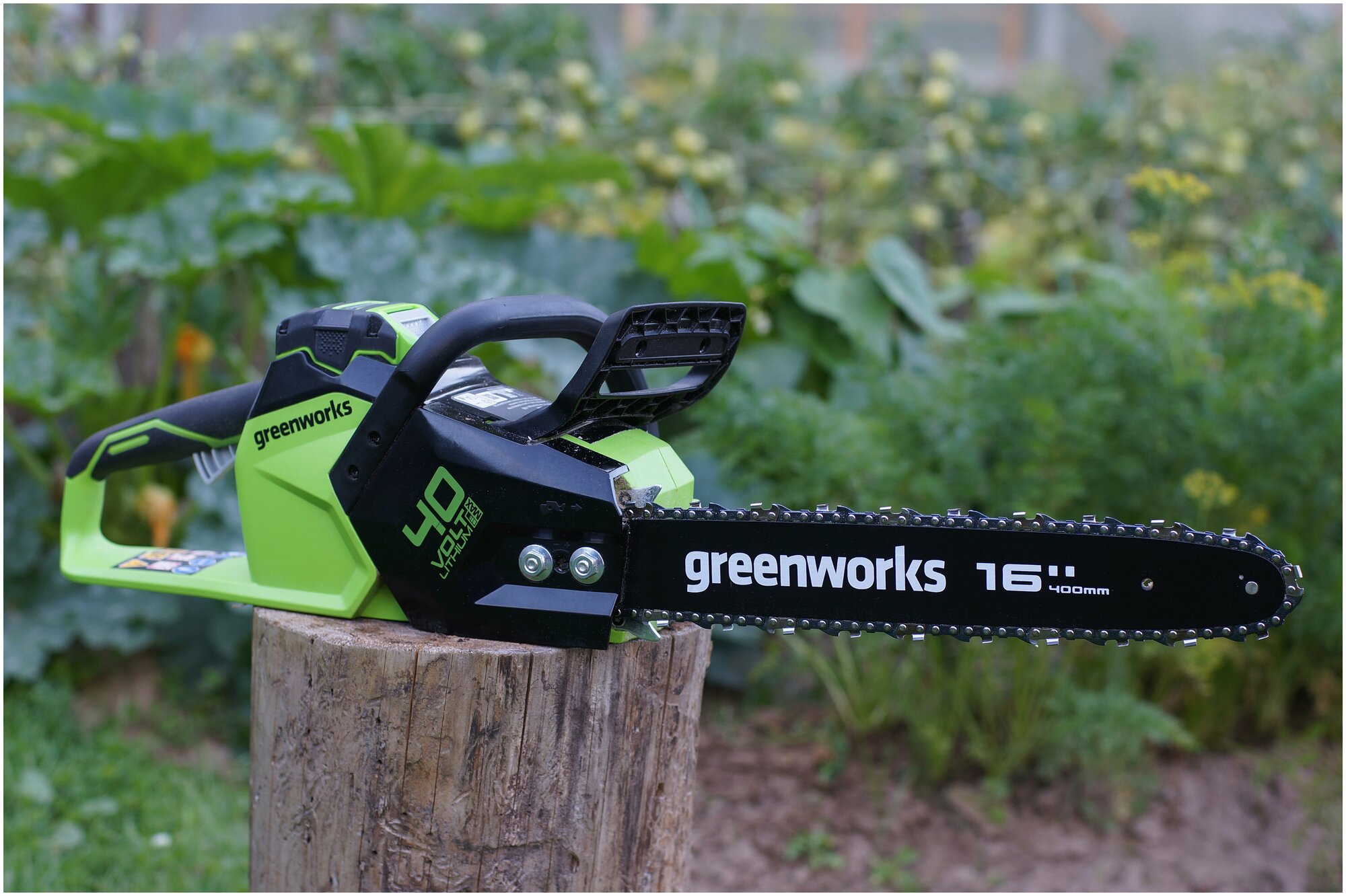 Аккумуляторная пила Greenworks GD40CS18K4 234 лс 40 В/4 А·ч