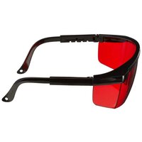 Очки защитные открытые Condtrol для работы с лазерным инструментом, красные