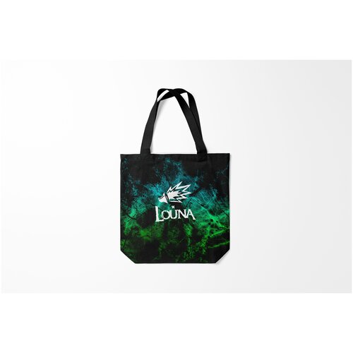 фото Сумка-шоппер / 40х40 см / рок / louna burnettie