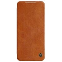 Чехол Nillkin Qin Leather Case для Huawei P50 Pro Brown (коричневый)