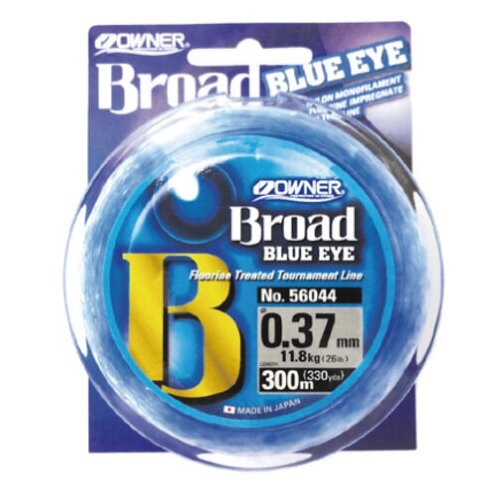 Леска Owner Broad Blue Eye 0.45мм 300м