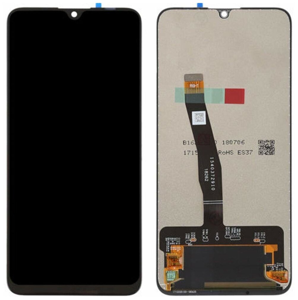 Дисплей (экран) в сборе с тачскрином для Huawei Honor 10 Lite, Honor 10i, Honor 20i, Honor 20e черный / 2340x1080
