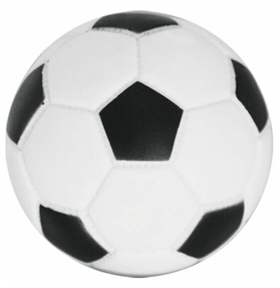 Игрушка для собак Triol из винила "Мяч футбольный", d65мм