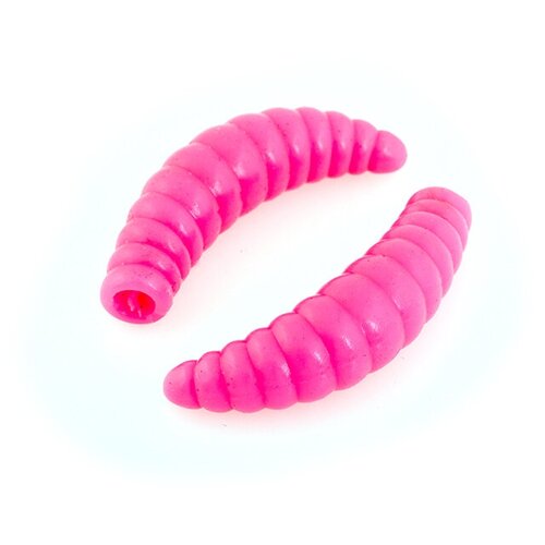 Силиконовая приманка на форель Akara Trout Time Maggot 1,3 Сыр 33мм. (12 шт.) 420