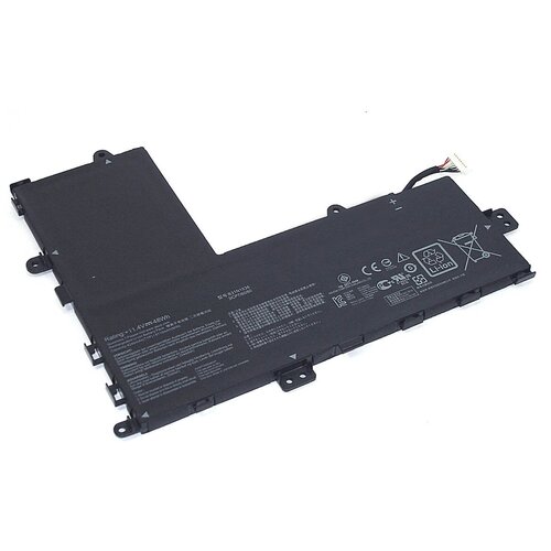 Аккумуляторная батарея для ноутбука Asus TP201SA (B31N1536) 11.4V 48Wh черная аккумуляторная батарея для ноутбуков asus vivobook flip tp201sa b31n1536