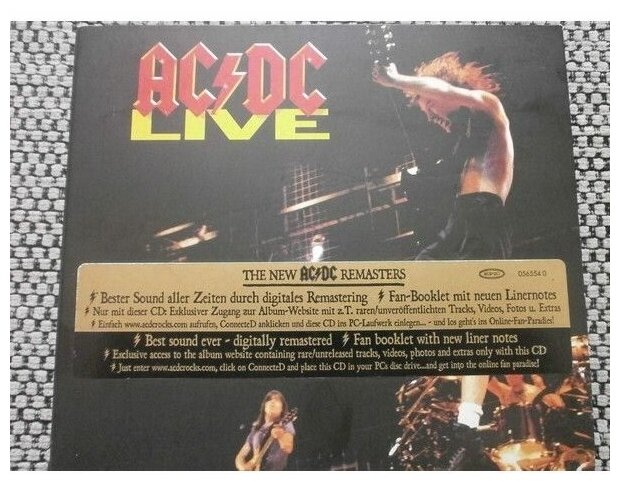 AC DC LIVE Digipack CD