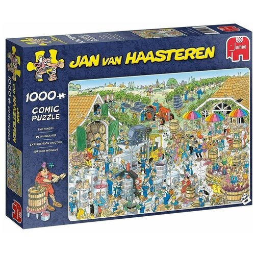 Пазл Jumbo 1000 деталей: Винодельня (Jan Van Haasteren) пазл jumbo 1000 деталей шлюз jan van haasteren