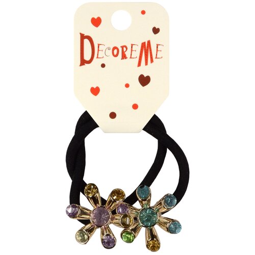 фото Резинка для волос 2 шт, 1 вид , арт. 2-712/263 decoreme