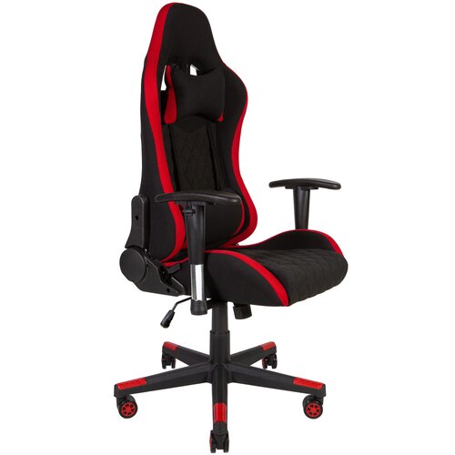 Компьютерное кресло NORDEN Lotus Evo игровое, обивка: искусственная кожа, цвет: красный/черный