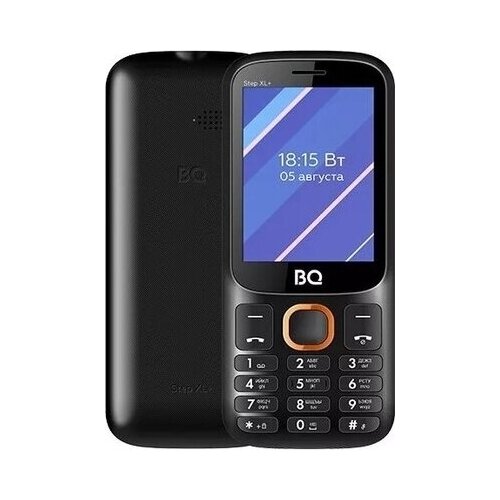 фото Мобильный телефон bq 2820 step xl+ black+orange .