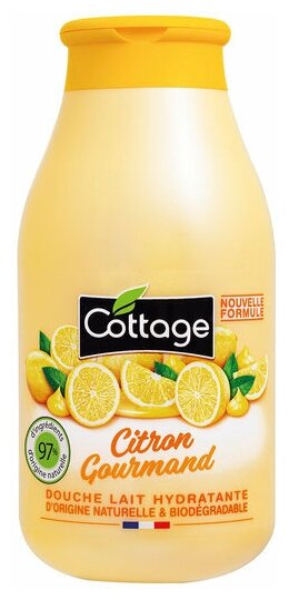 Cottage Moiturizing Shower Gel - Gourmet Lemon 250мл