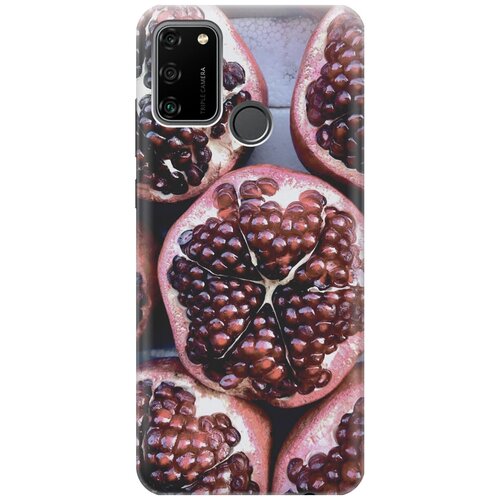 фото Силиконовый чехол на honor 9a / хонор 9а с принтом "гранаты" gosso