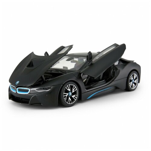 Машина Rastar BMW i8 1:24 Черная сборная модель revell bmw i8 07008 1 24