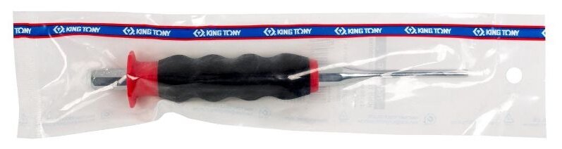 KING TONY Выколотка 4х180 мм, с протектором 76404-07G — фото 1