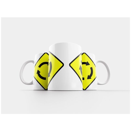 фото Кружка "кольцевой, круг, движение" 320 мл lotsprints