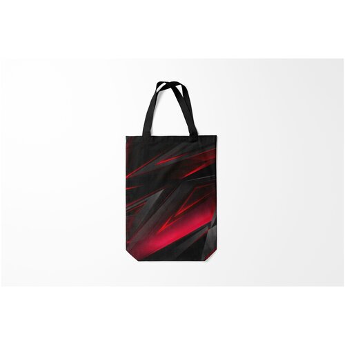 фото Сумка-шоппер / 31х42 см / тренды / геометрия geometry stripes burnettie