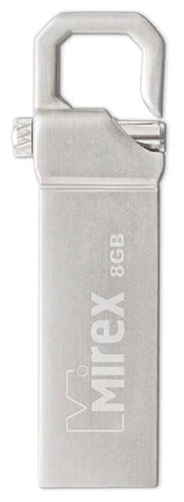 Флеш-память USB 8 Gb Mirex CRAB, металл - 1 шт.