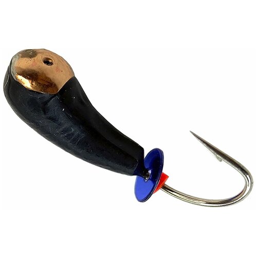 Мормышки вольфрам Уралка с медной коронкой 3мм 06 гр 5 шт 583₽