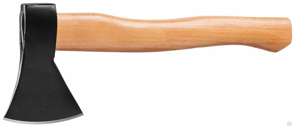Топор кованый MIRAX, 1000/1100 г, с деревянной рукояткой 360 мм(2060-10_z02) - фотография № 4