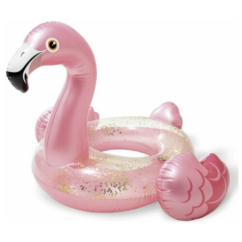 Надувной круг Фламинго Intex 56251 (99х89х71 см, от 9 лет) надувной круг фламинго с блестками 120 см