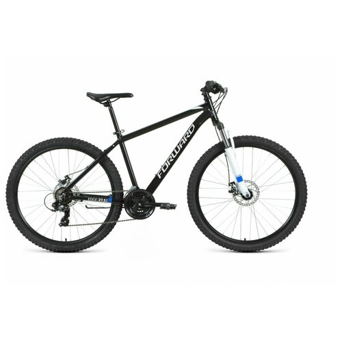 фото Велосипед forward edge 27,5 2.0 disc (2020) 18 / черный-белый 18 ростовка