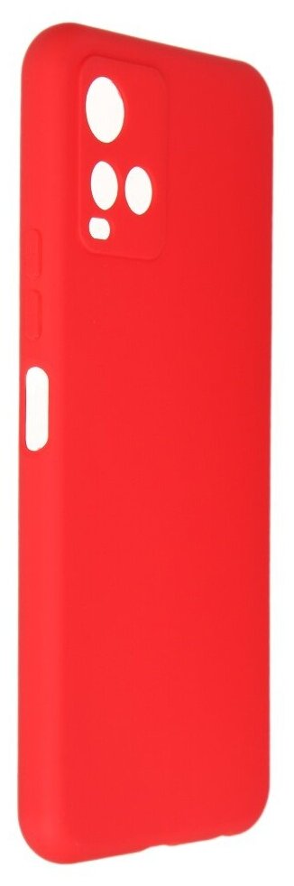 Чехол (клип-кейс) DF vCase-06, для Vivo Y21/Y33s, красный [vcase-06 (red)]