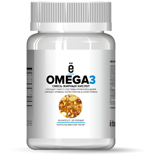 Ёбатон Omega 3 капс., 500 мг, 60 шт.