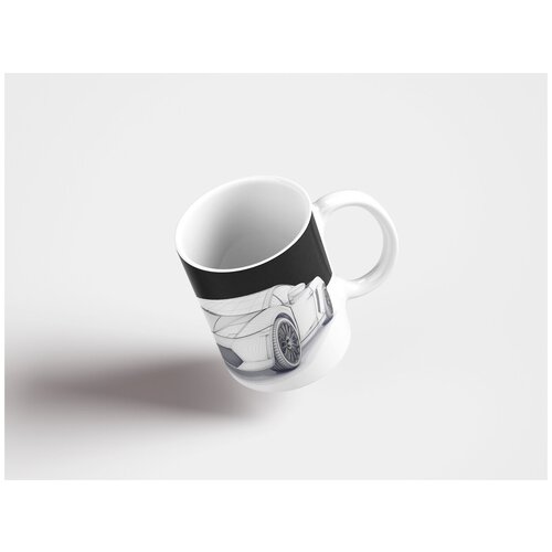 фото Кружка "lamborghini, gallardo, спортивная машина 320 мл. белая" lotsprints