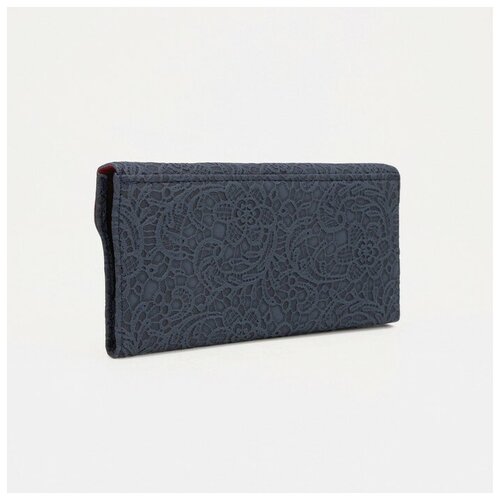 фото Кошелёк на магните, цвет синий нет бренда