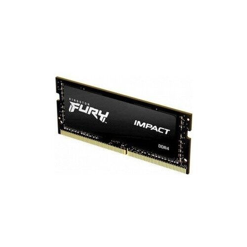 Kingston DRAM 16GB 2666MHz DDR4 CL15 SODIMM 1Gx8 FURY ImpactK F426S15IB116 632000₽