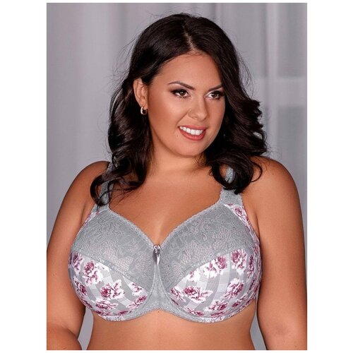 фото Бюстгальтер lady lux, размер 85f, серый