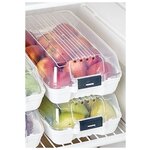 Контейнер-органайзер для холодильника, DD Style, 32,3х18,3х10,3 см - изображение