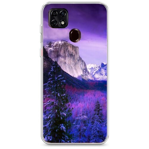 фото Силиконовый чехол "лес 20" на zte zte blade 20 smart / зте блейд 20 смарт case place